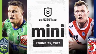 Huge finals ramifications | Raiders v Roosters Match Mini | Round 25, 2021 | NRL