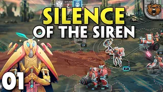 Conquiste civilizações! Estratégia 4X + combate tático! | Silence of the Siren #01 | 4K PT-BR
