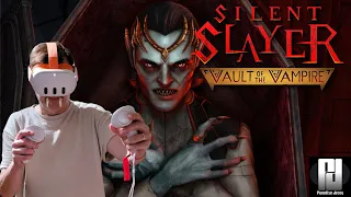 Silent Slayer: Vault of The Vampire Impressions plus EPIC Unboxing! - Played on Quest 3!