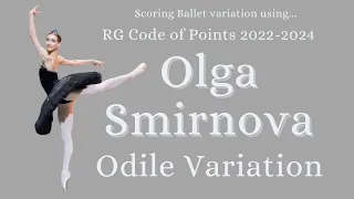 Scoring Odile Variation using Rhythmic Gymnastics CoP | Olga Smirnova