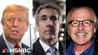 ‘He was not rehearsed’: David Pecker, key figure in ‘catch and kill’ scheme takes stand in NY trial