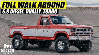 1983 Ford F350 Full Walkaround | Dually, 4wd, Turbo, Lifted, 5 speed