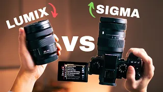 Sigma 28-70 vs Panasonic S 20-60 Review | Best First Kit Lens? (Lumix s5ii s5iix s5)