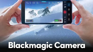 Blackmagic camera бесплатное мобильное приложение для съемки на iPhone, часть 1.