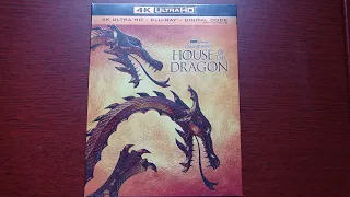 Game of Thrones House of the Dragon 4K Ultra HD Blu-ray Unboxing