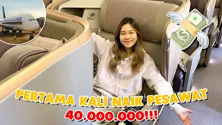 REVIEW PESAWAT BUSINESS CLASS 40.000.000!