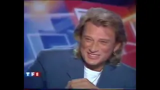 Johnny en interview pour Bercy 95 (10.09.1995)