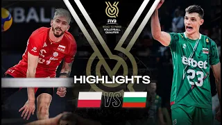 🇵🇱 POL vs. 🇧🇬 BUL - Highlights | Men's OQT 2023