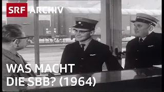 Berufe bei der SBB (1964) | Jobs bei der Bahn | SRF Archiv