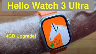 VALDUS Hello Watch 3 Plus Ultra Apple Watch Shape 4GB Music BT Call AMOLED Smartwatch:Unbox&1stLook