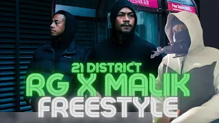 UK Rapper Reacts To 21 District - Freestyle RG x MALIK🇦🇺 [REACTION]