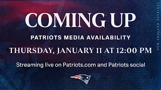 LIVE: Patriots Press Conference