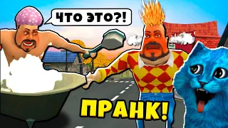 😜 НОВЫЕ ПРАНКИ над ПРИВЕТ СОСЕД Dark Riddle 2 Story mode Игра похожая на Hello Neighbor КОТЁНОК ЛАЙК