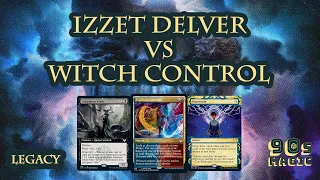 Izzet UR Delver vs Sedgemoor Witch Dimir Control [MTG Legacy]