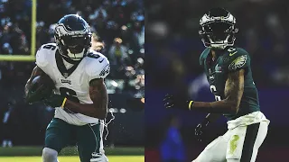 Philadelphia Eagles WR DEVONTA SMITH 2022 Highlights I All Catches in 2022