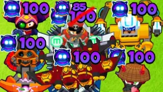 Can you get all 6 Lvl 100 Paragons in ONE GAME? BTD6