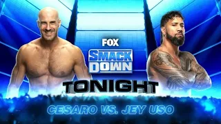 Cesaro vs Jey Uso (Full Match Part 1/2)