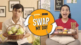 @Theanshumanmalhotra and Revathi Pillai Swap Lives For A Day | Gobble