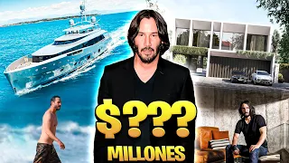 Así es la vida lujosa de Keanu Reeves | Coches, Mansiones, Yates, Relojes, Fortuna...