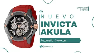 Invicta AKULA Automático Skeleton y Poder