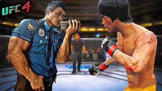Bruce Lee vs. Park Sung Yong | Cop Bodybuilder (EA sports UFC 4)