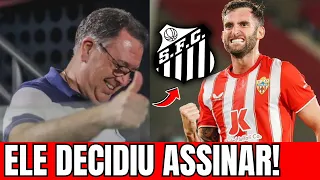 JÁ É DO SANTOS?! MINHA NOSSA! MELHOR NOTÍCIA ATÉ AGORA! ÚLTIMAS NOTÍCIAS DO SANTOS DE HOJE