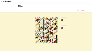 NYTimes Tiles Game