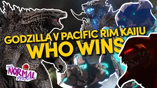 MOST POWERFUL PACIFIC RIM KAIJU  -V-  GODZILLA