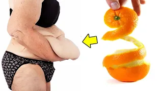 Orange peels to lose belly - the cheapest way to lose belly fat and better health with orange peels