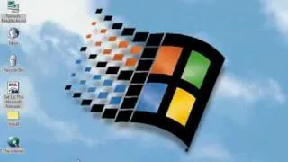 Windows 95 [4.00.950] preview part1 (Desktop Themes), Plus install