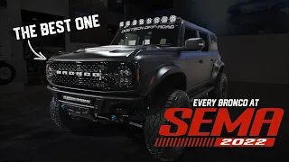 Every Custom Bronco at SEMA 2022