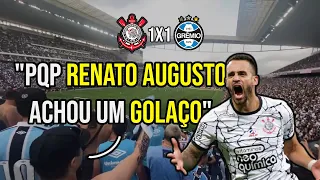 Torcida do CORINTHIANS impressiona torcedores do Grêmio na arena - Corinthians x Grêmio