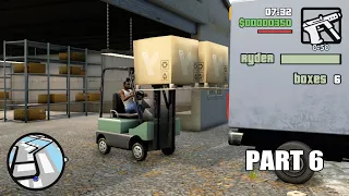 LET'S ROB THE ARMY... with forklift - GTA SA Definitive Edition #6 (PS4) Missions for RYDER