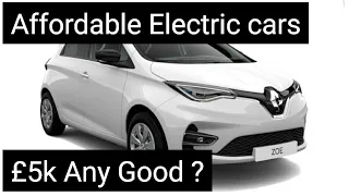 You can't buy a cheap electric car for 5k £5000