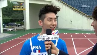 K-Pop Star Olympics, M 100m, #07, 남자 100M 20120725