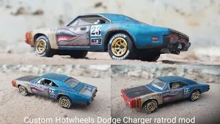 Custom Hotwheels Dodge Charger ratrod