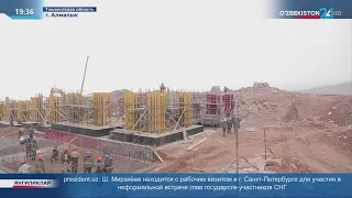 Строительство новой медной обогатительной фабрики АГМК