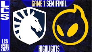 TL vs DIG Highlights Game 1 | LCS Lock In Semi-finals | Team Liquid vs Dignitas G1