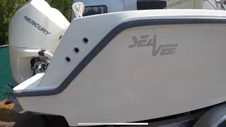 29 SeaVee Overview, Walk Through, and Ride -Center Console FISHING Boat