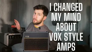 I Changed My Mind about VOX Style Amps