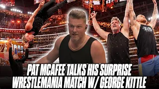 Pat McAfee Talks Squashing The Miz In Surprise WrestleMania 39 Match With George Kittle