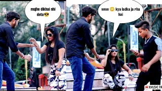 Blind Girl Prank On Cute Boys 🤣 || With Twist 😂 || Funny Video || Khushi Pandey