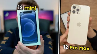 iPhone 12 mini & Pro MAX Unboxing & Prime Impressioni [È GIGANTESCO]