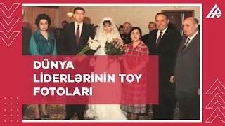 Dünya liderlərinin toy fotoları