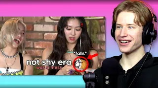 HONEST REACTION to itzy being a mess during not shy era