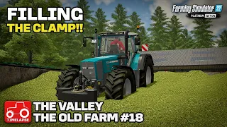 MAKING SILAGE!! The Valley The Old Farm Farming Simulator 22 Timelapse # 18