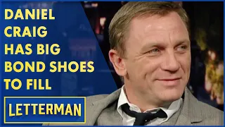 Daniel Craig Follows In The James Bond Footsteps Of Connery, Moore And Trebek? | Letterman