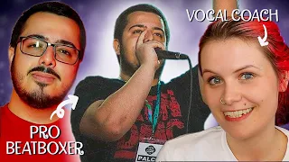 Vocal Coaching a BEATBOX champion! Learn Head Voice, Evil Bass, Siren Rolls, breath technique + more