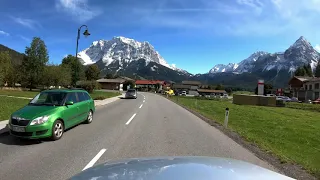 Driving in Austria 4K ( Lermoos -  Ehrwald )