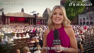 André Rieu 2022: Happy Days are Here Again Cinema Concert | Charlotte Shoutout | Ster-Kinekor